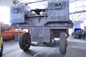 image of Rosco Chip Spreader after sandblasting