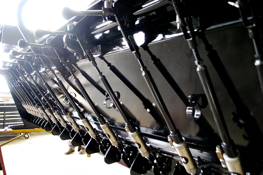 image of Used Chip Spreader Rebuilt Hopper