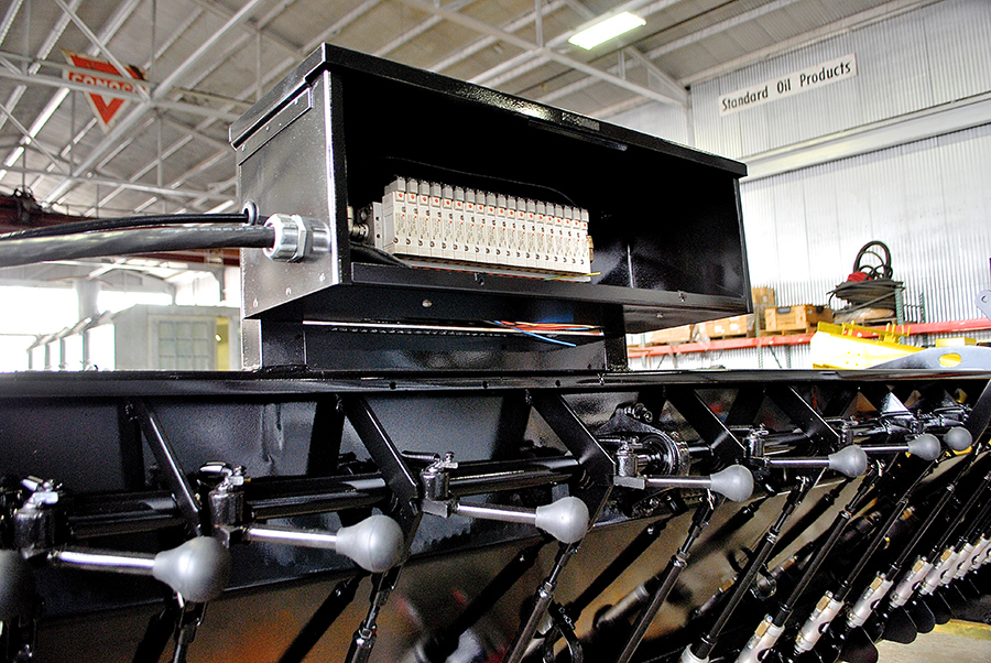 image of Used Chip Spreader Rebuilt Hopper
