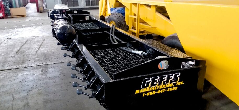Fixed Width Chip Spreader Hopper