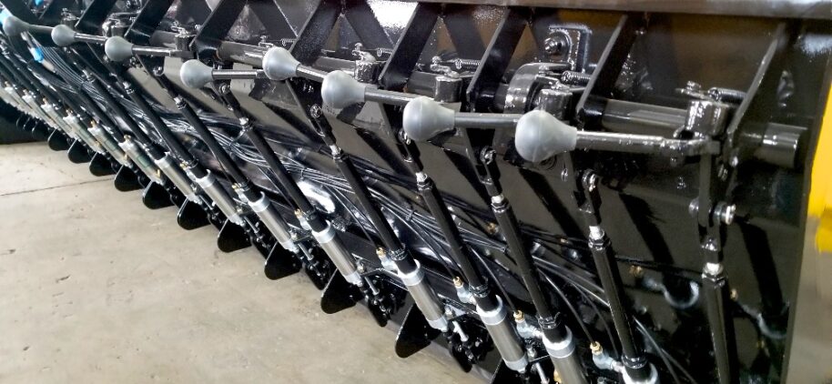 chip spreader fixed hopper