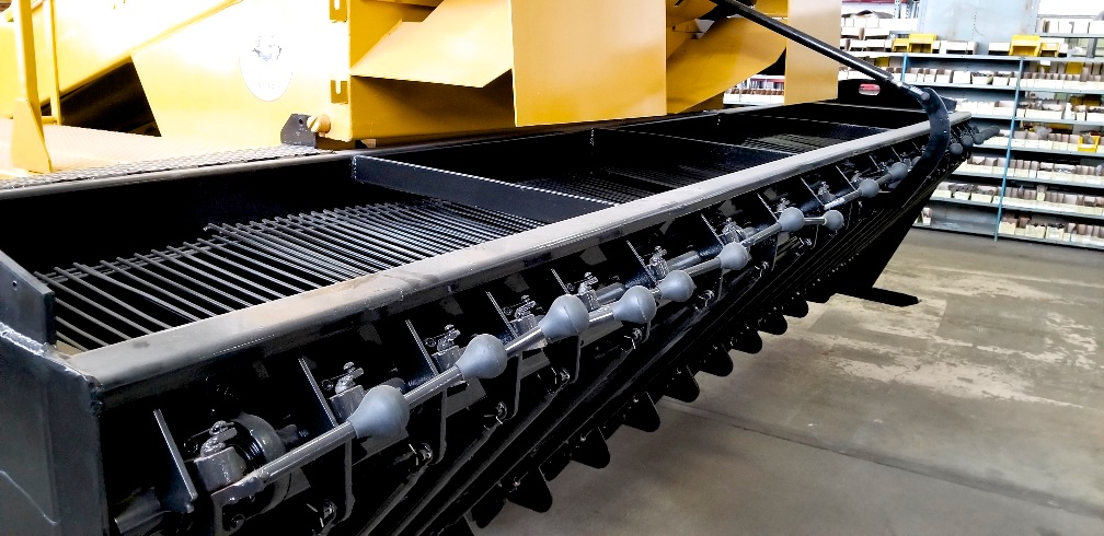 chip spreader hopper manual control