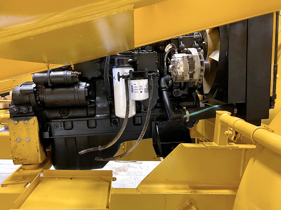 image of used etnyre chip spreader engine 