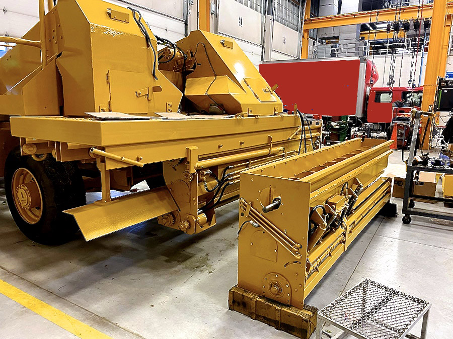 image of etnyre used chip spreader rebuild