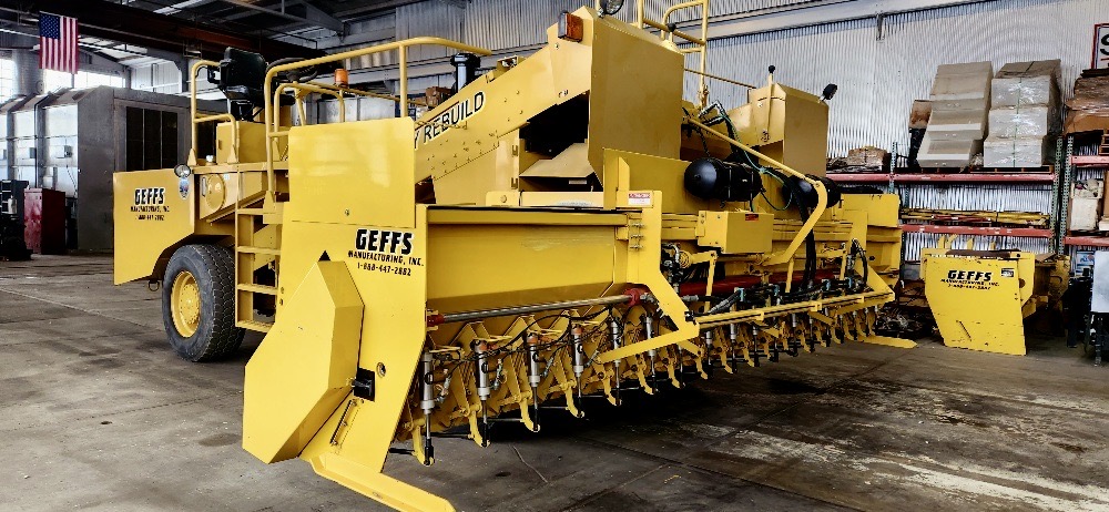  Image of NEWLY REBUILT 2012 GEFFS BM624 USED CHIP SPREADER FOR SALE