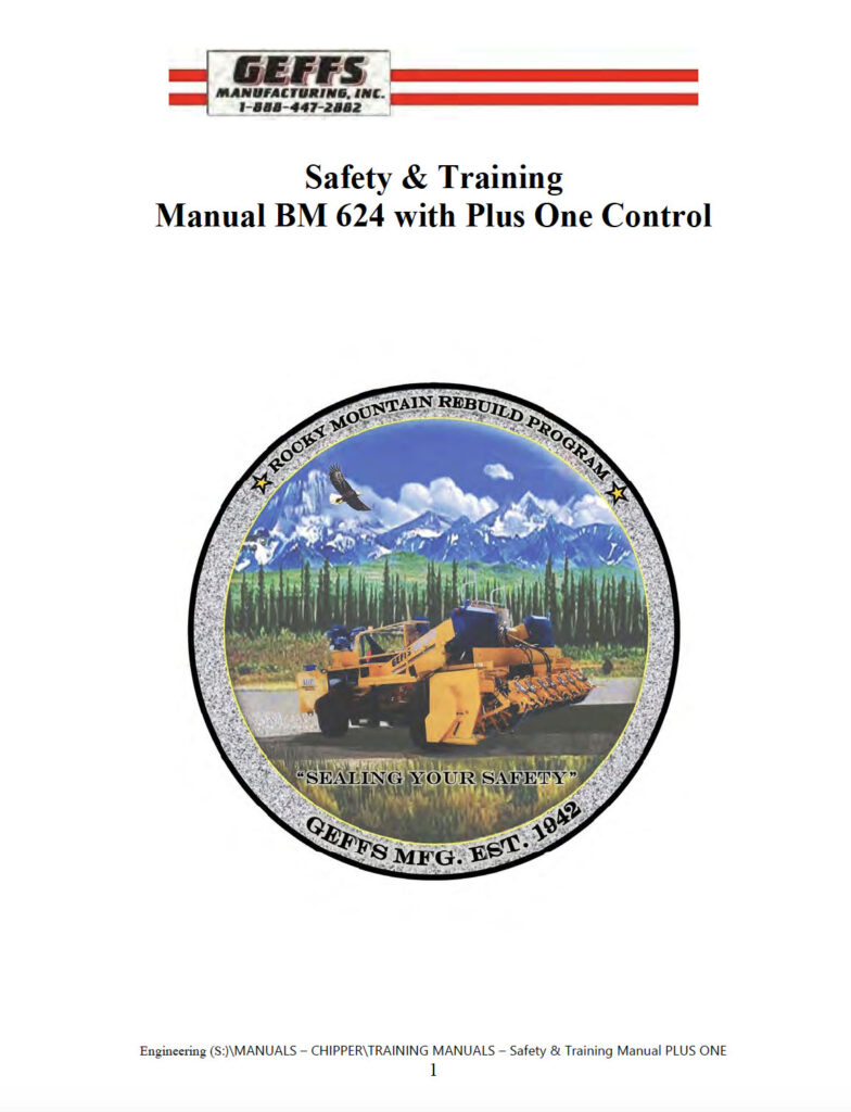 Image of Etnyre Chip Spreader Computer Upgrade Training Manual
