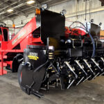 image of GEFFS BM 624 Used Chip Spreader for Sale in Red